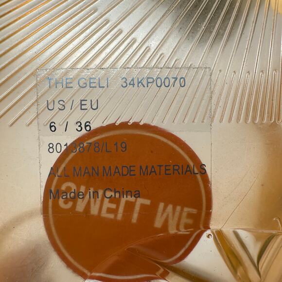 KATY PERRY Nugget Geli Jelly Dog Sandal Thongs Flip Flop PVC Scented Kidcore 6 - Picture 4 of 5